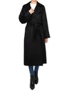 Manuela Single Coat Black - MAX MARA - BALAAN 2