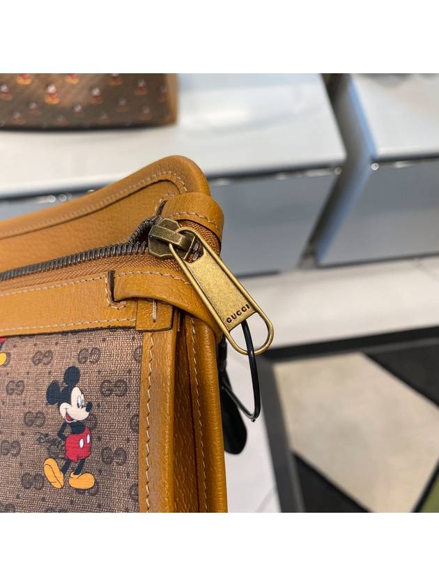 Disney Mickey Mouse Clutch Brown - GUCCI - BALAAN 7