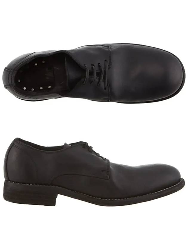 992X Horse Full Grain Leather Derby Black - GUIDI - BALAAN 5