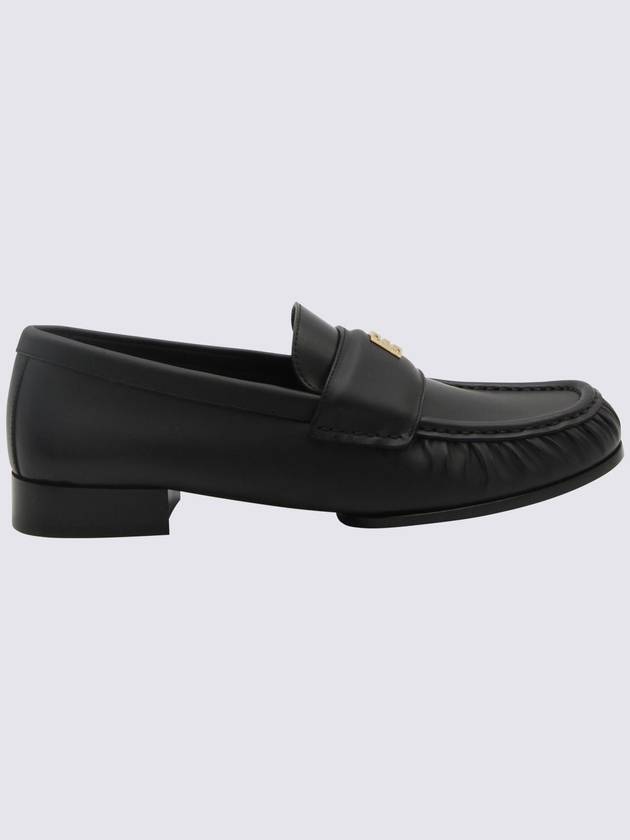 4G Leather Loafers Black - GIVENCHY - BALAAN 6