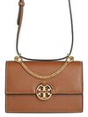 Miller Chain Tote Mini Bag Brown - TORY BURCH - BALAAN 2