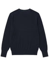 Basic crew neck knit navy - SOLEW - BALAAN 2