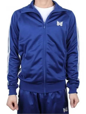 Men s Track Jacket Poly Smooth Royal OT226 1120731 - NEEDLES - BALAAN 1