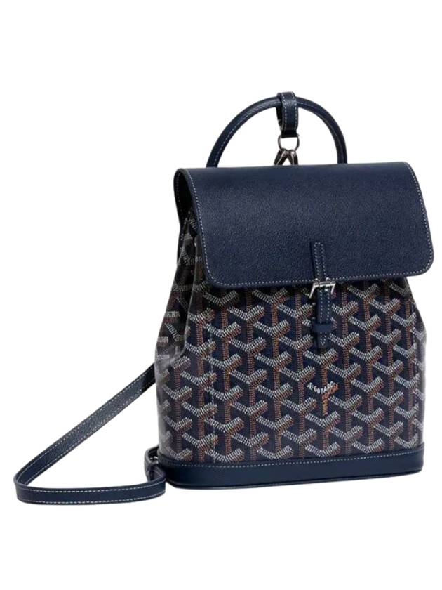 Alpin Mini Backpack Navy - GOYARD - BALAAN 1