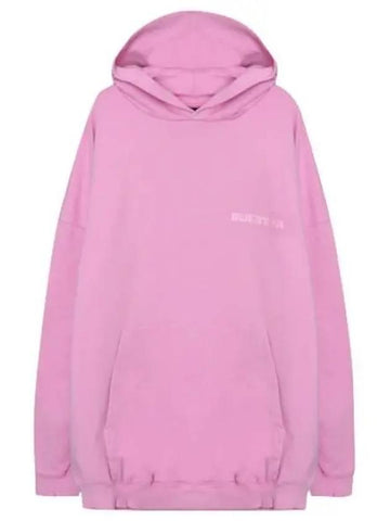 Logo print oversized fit hoodie - BALENCIAGA - BALAAN 1