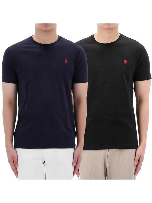 Red Pony Logo Slim Fit Short Sleeve T Shirt 2 Types 710680785 - POLO RALPH LAUREN - BALAAN 1