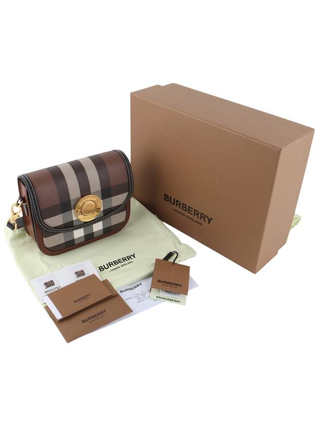 8055781 Elizabeth check cross bag small department store invoice 34188 - BURBERRY - BALAAN 8