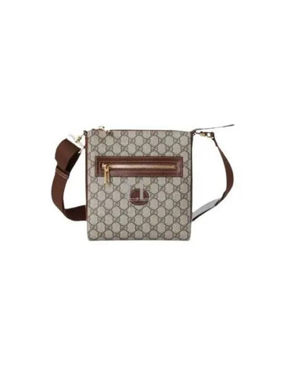 GG Superme Canvas Messenger Bag Beige Ebony - GUCCI - BALAAN 2