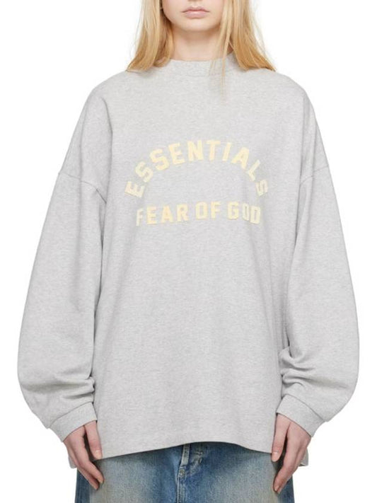 Bonding logo long sleeve t-shirt 125SP242016F - FEAR OF GOD ESSENTIALS - BALAAN 1