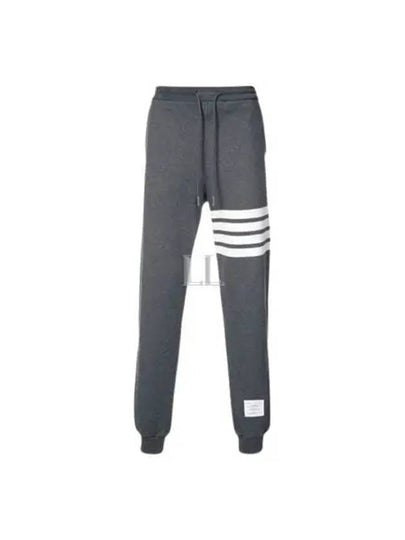 Signature 4 Bar Stripe Track Pants Dark Grey - THOM BROWNE - BALAAN 2