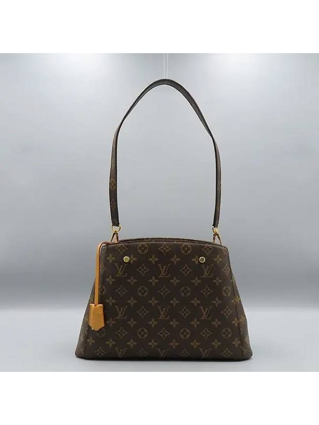 M41056 Monogram Canvas Montaigne MM Tote Bag Shoulder Strap 2WAY - LOUIS VUITTON - BALAAN 4