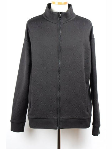 Monogram Wool Zip Up Knit XL - LOUIS VUITTON - BALAAN 1