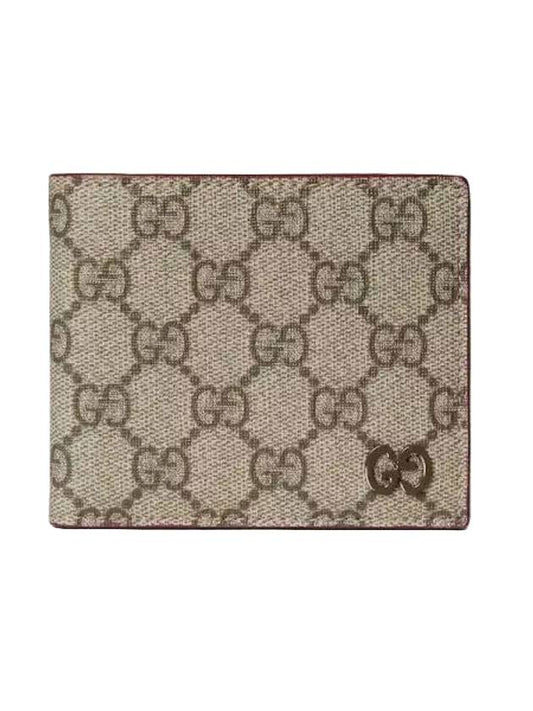 GG Detail Half Wallet Beige - GUCCI - BALAAN 1