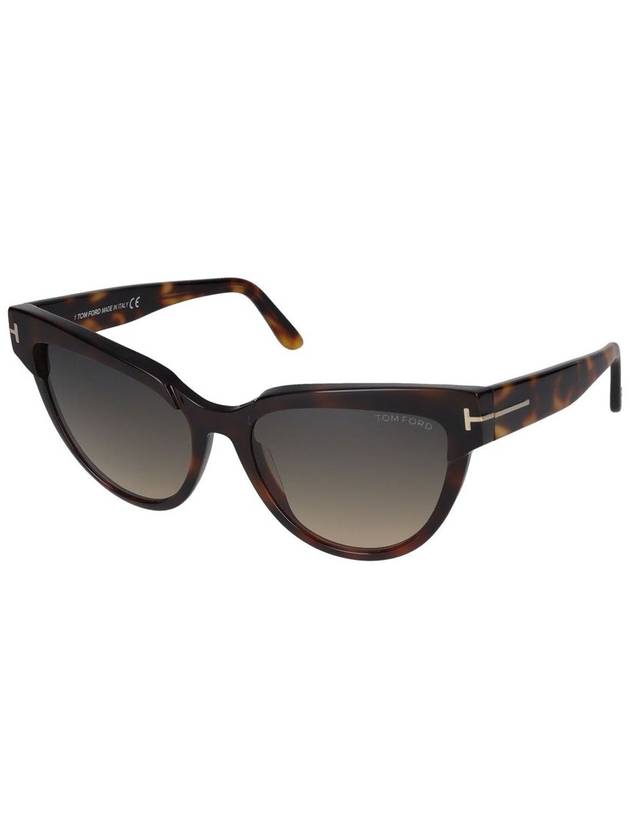 Sunglasses HAVANA COLORED SMOKE GRAD - TOM FORD - BALAAN 3