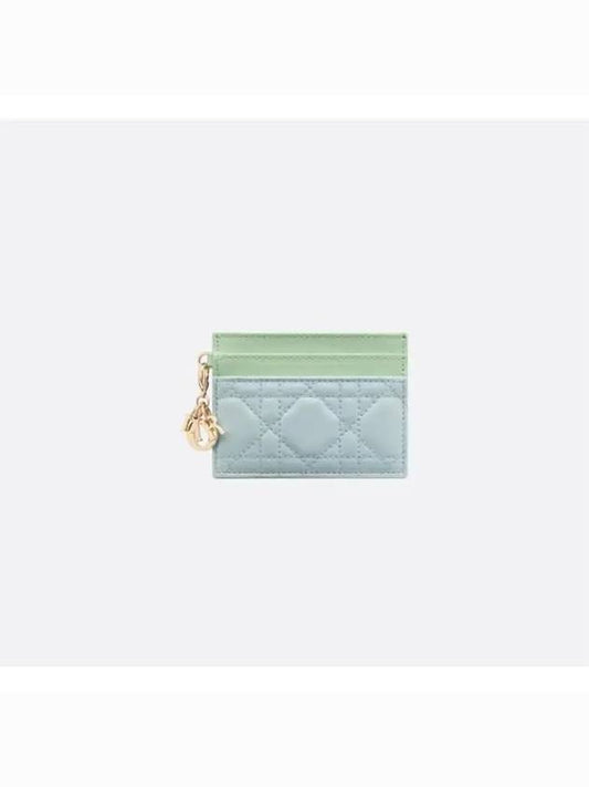 Lady Freesia Card Wallet S0974ONIW - DIOR - BALAAN 1