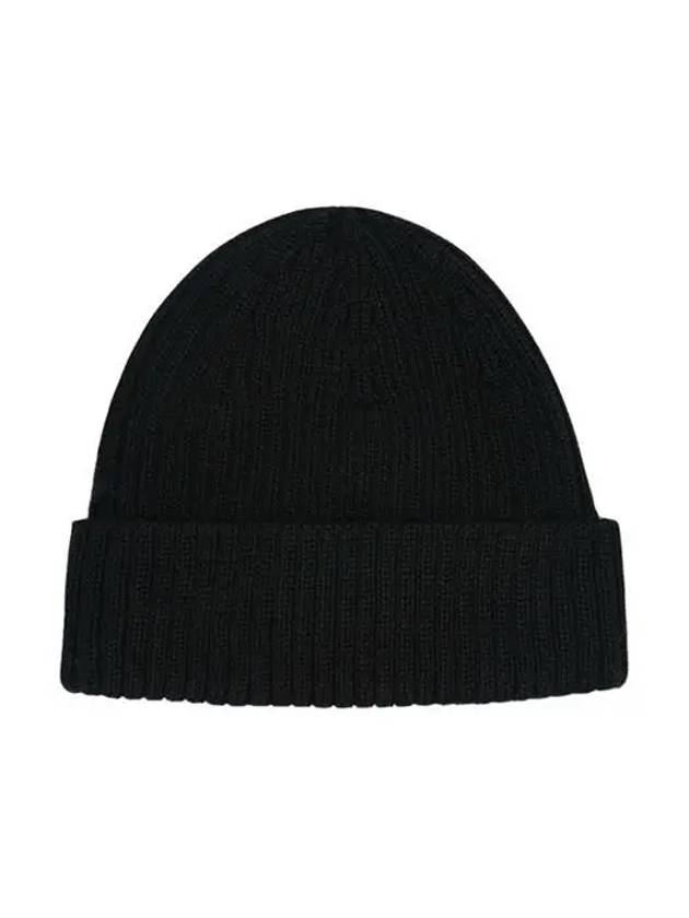 Wool Fox Head Beanie Black - MAISON KITSUNE - BALAAN 3