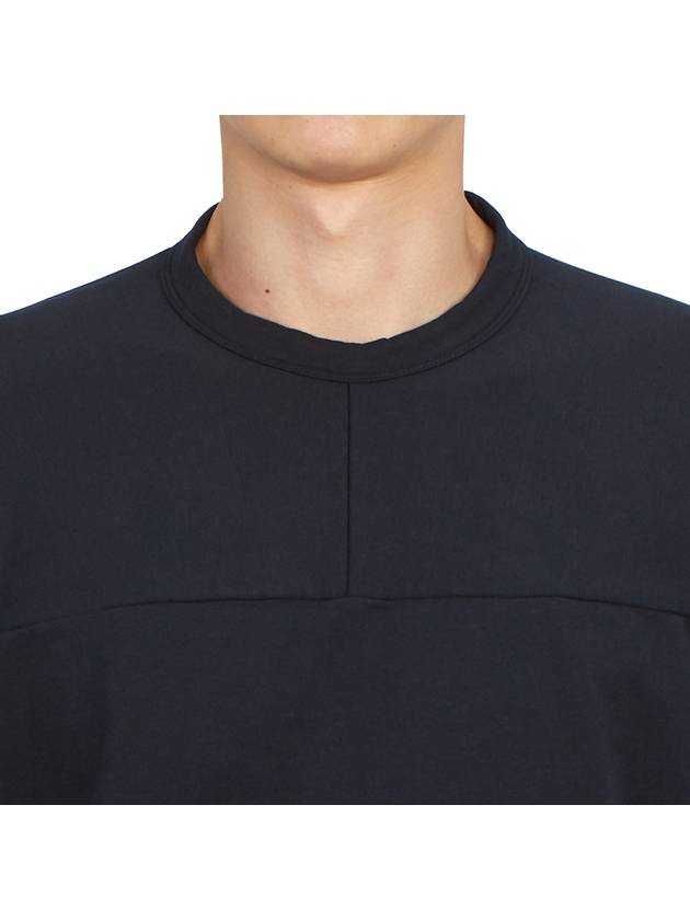 Metropolis Series Brushed Sweatshirt Navy - CP COMPANY - BALAAN 7