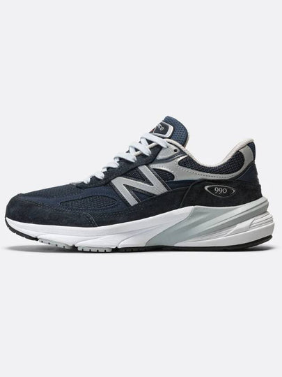 990v6 Low Top Sneakers Navy - NEW BALANCE - BALAAN 2