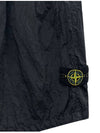 Nylon Metal in Econyl Regenerated Nylon Bermuda Shorts Black - STONE ISLAND - BALAAN 4