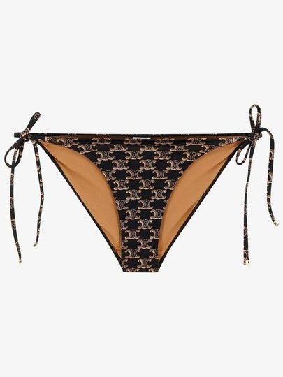 Triomphe Monogram Swimsuit Bottom Brown - CELINE - BALAAN 2