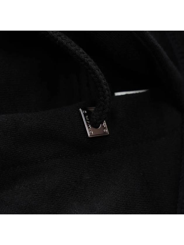 Gradient embossed back logo hood black - WOOYOUNGMI - BALAAN 5