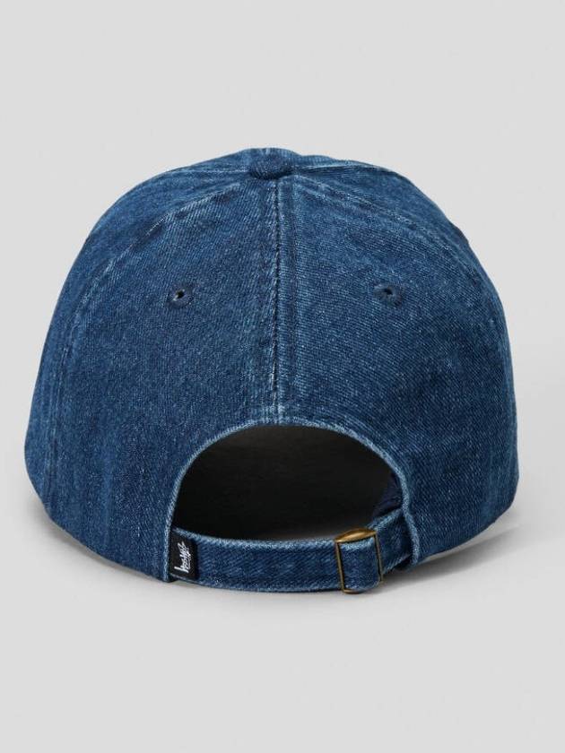 Stock Low Pro Ball Cap Washed Navy Denim - STUSSY - BALAAN 4