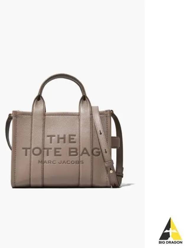 Leather The Tote Small Cement MBBAS23004GYX - MARC JACOBS - BALAAN 1