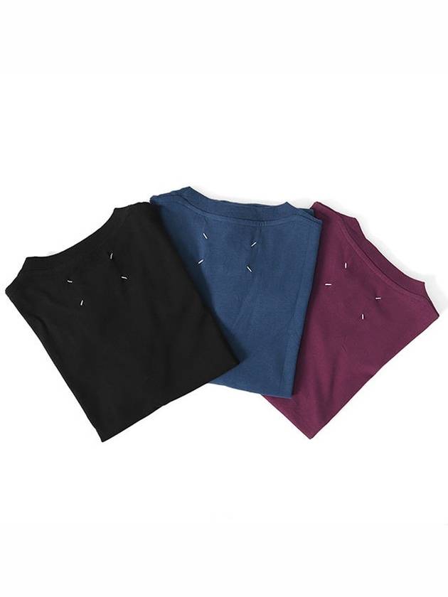 Stitched Crew Neck Short Sleeve T-Shirt 3 Pack - MAISON MARGIELA - BALAAN 3