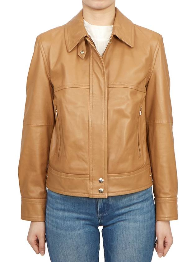 16441011650 BACIO 002 1 Women s Leather Jacket - MAX MARA - BALAAN 4