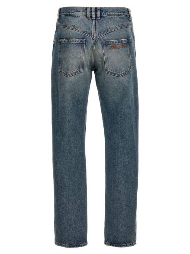 Men s Logo Embroidery Denim Jeans CH1MI070DD976FF BPG - BALMAIN - BALAAN 2