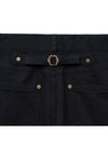 Moleskine Cinchback Flare Pants Black - NOIRER - BALAAN 7