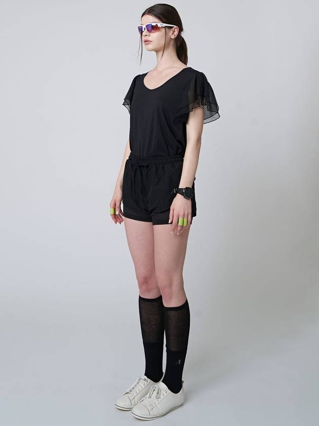 AW41TH02 See-through sleeve top_black - ATHPLATFORM - BALAAN 6