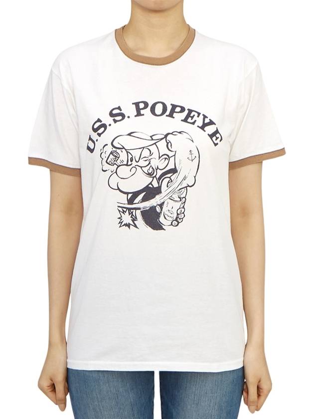 Pop Eye Short Sleeve T Shirt White - WILD DONKEY - BALAAN 2