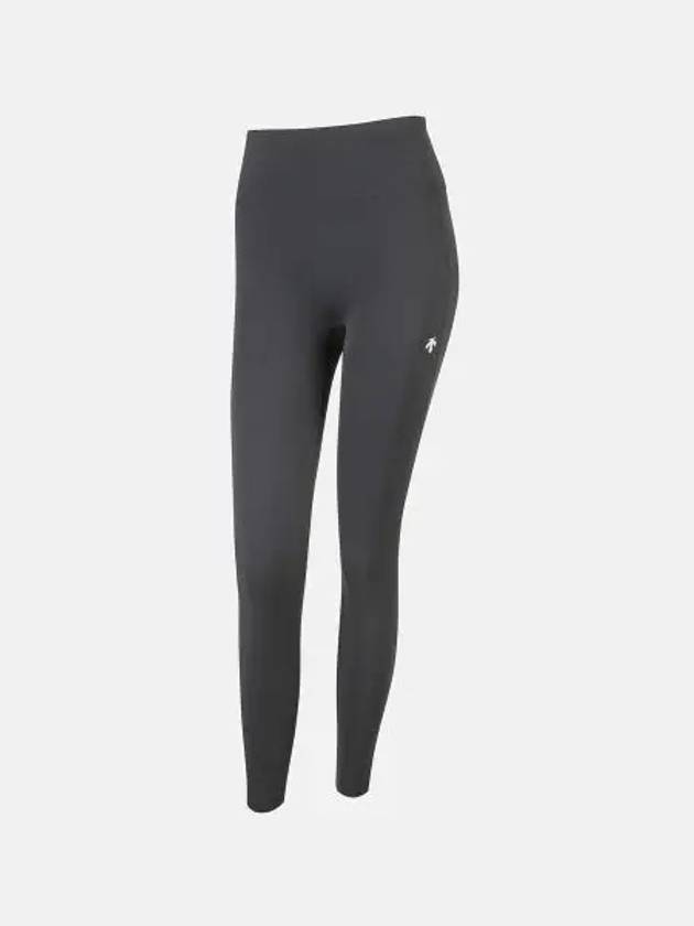 Women s Basic 9 5 Leggings Charcoal SP322TKL71 - DESCENTE - BALAAN 1