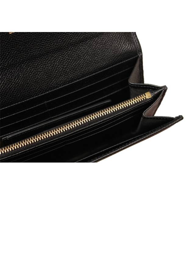 Gancini Continental Wallet Black - SALVATORE FERRAGAMO - BALAAN 7