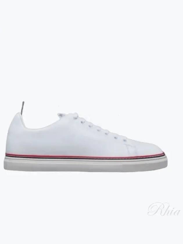 Vitello Tennis Men s Shoes MFD219A 05584 - THOM BROWNE - BALAAN 1