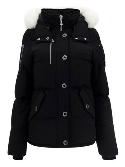 Original Threequarter Jacket White Fur Black - MOOSE KNUCKLES - BALAAN 2