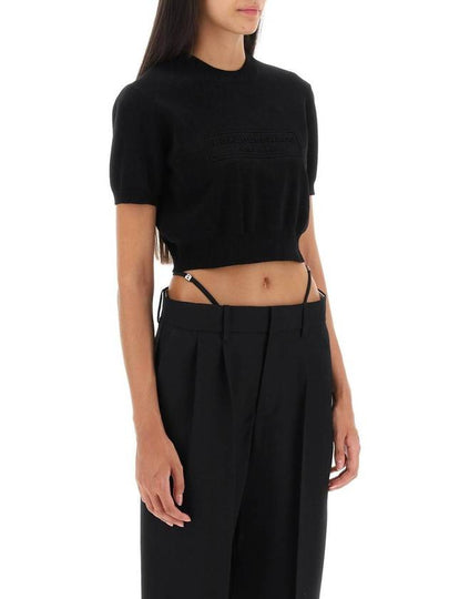 23FW Alexander Wang Top 1KC3231037 001 Black - ALEXANDER WANG - BALAAN 2