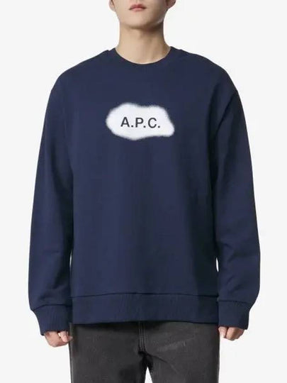 Alastor Logo Sweatshirt Navy - A.P.C. - BALAAN 2