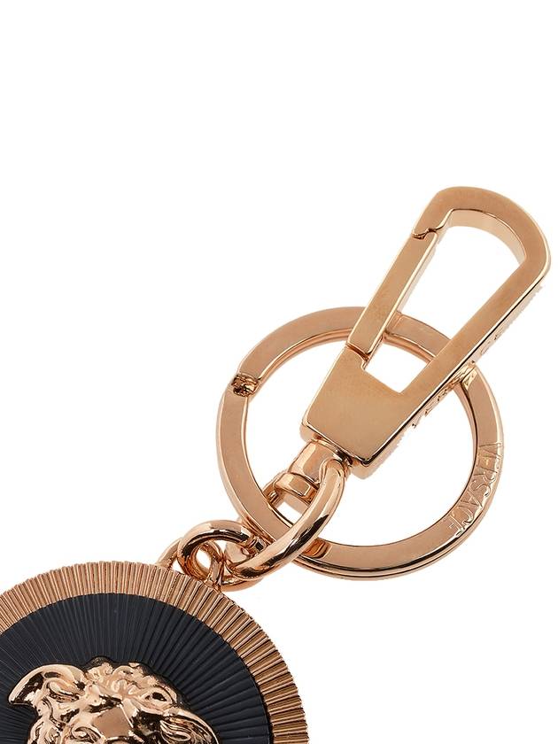 Medusa Face Keyring Gold Black - VERSACE - BALAAN 8