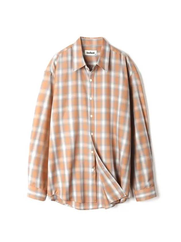 Four Seasons Ombre Check ShirtOrange - INDUST - BALAAN 9