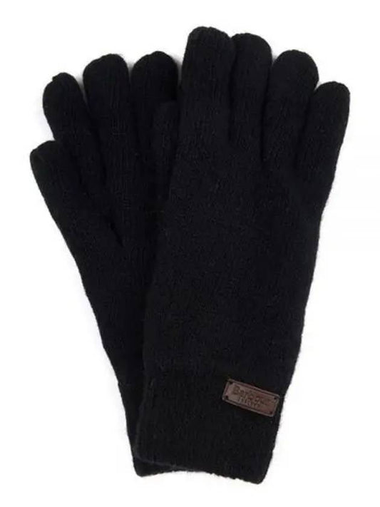 Carlton Gloves Black - BARBOUR - BALAAN.