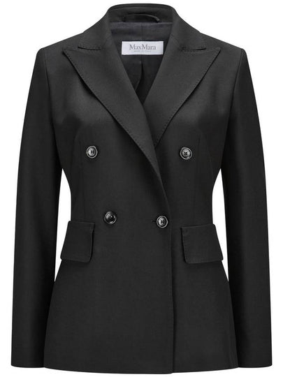 Osanna Double Breasted Jacket Black - MAX MARA - BALAAN 2