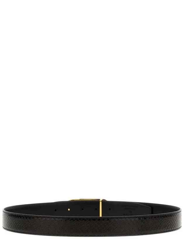 Tom Ford Logo Reversible Belt - TOM FORD - BALAAN 3