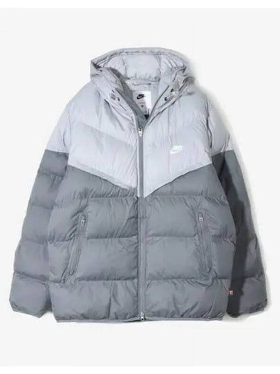 Primaloft Stormfit Windrunner Hooded Puffer Padding Smoke Grey - NIKE - BALAAN 2