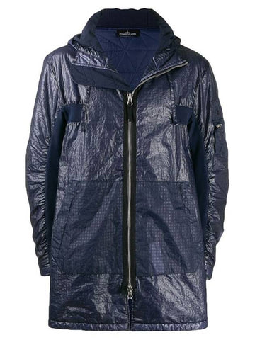 Shadow Project Dual Grid Parka Blue - STONE ISLAND - BALAAN 1