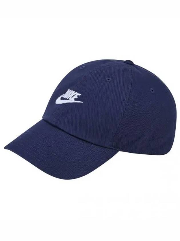 Club Unstructured Futura Washed Ball Cap Midnight Navy - NIKE - BALAAN 2