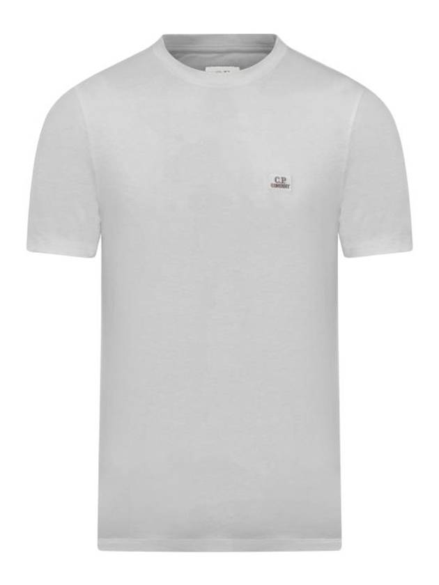 30/1 Jersey Logo Short Sleeve T-Shirt Grey - CP COMPANY - BALAAN 1