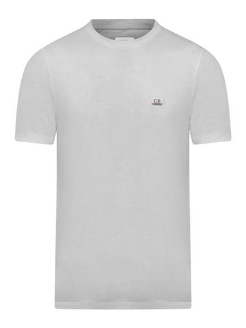 30/1 Jersey Logo Short Sleeve T-Shirt Grey - CP COMPANY - BALAAN 1