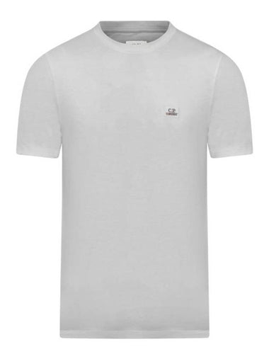 30/1 Jersey Logo Short Sleeve T-Shirt Grey - CP COMPANY - BALAAN 1